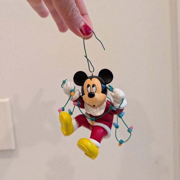 Vintage Disney Mickey Christmas Magic Collectible Ornament by Grolier #26231-101 - Picture 1 of 5